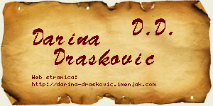 Darina Drašković vizit kartica